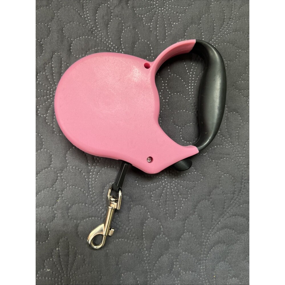 Retractable 21 Feet Dog Walking Leash for Small Medium  Dogs Weight  40 Ibs PINK